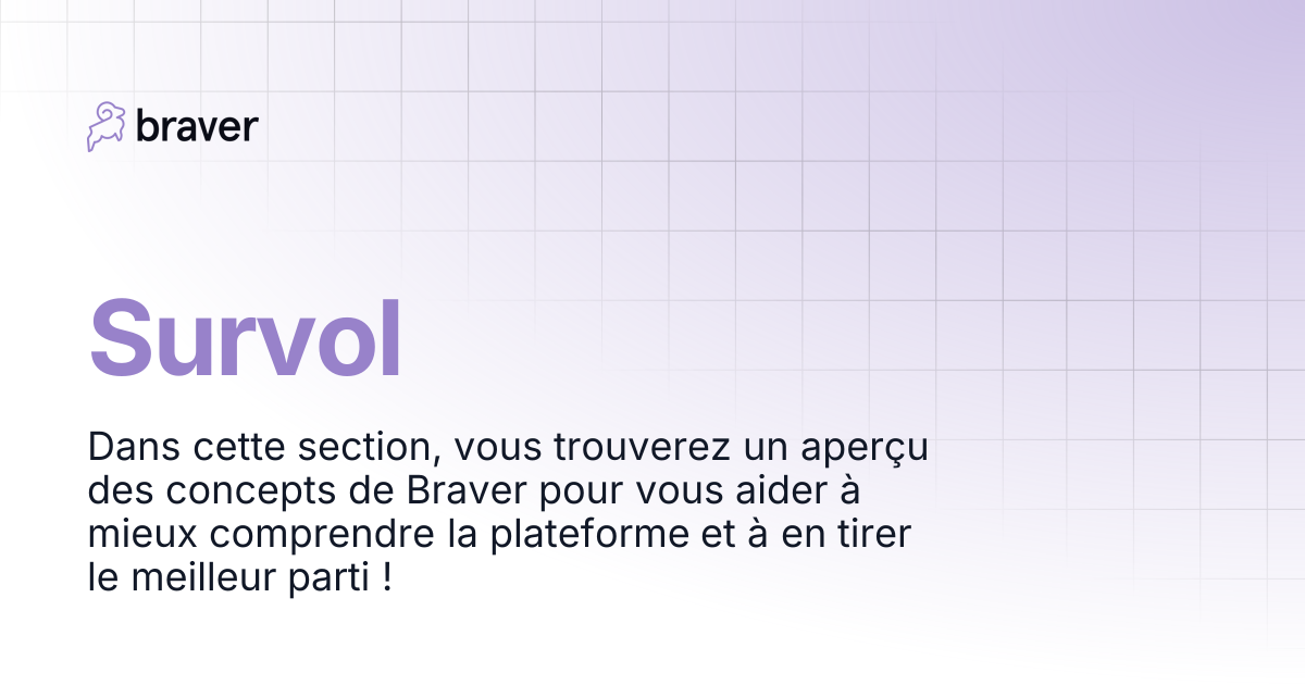 Survol | Braver